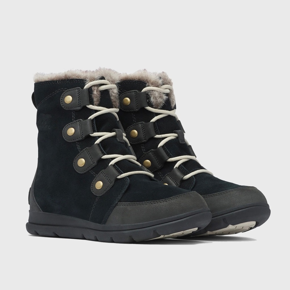 COPY - COPY - Sorel Explorer Joan Women’s Boot | Black, Dark Stone | 9.5
